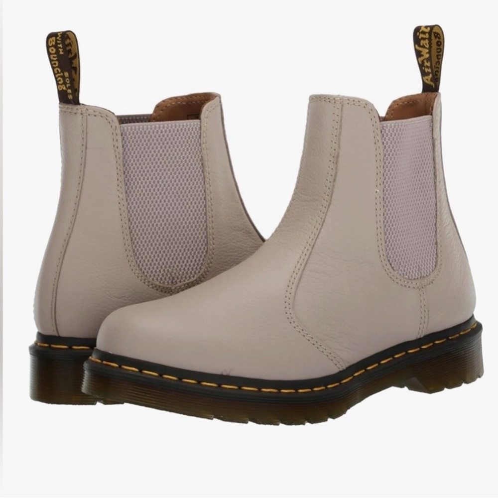 Dr. Martens Chelsea Boots Taupe Size 9